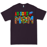 Plum ausome autism mom Premium Tee - AdoDesignShop