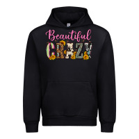 Black beautiful crazy Urban Hoodie - OliviaCreatesArt