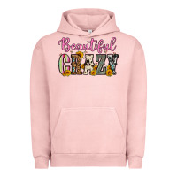 Pigment Salmon beautiful crazy Urban Hoodie - OliviaCreatesArt
