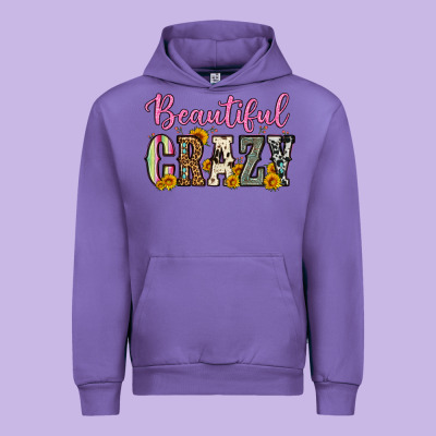 Beautiful Crazy Urban Hoodie Designed By Oliviacreatesart