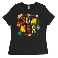 Black summer with fruit Ladies Tee - texasbilliewilder
