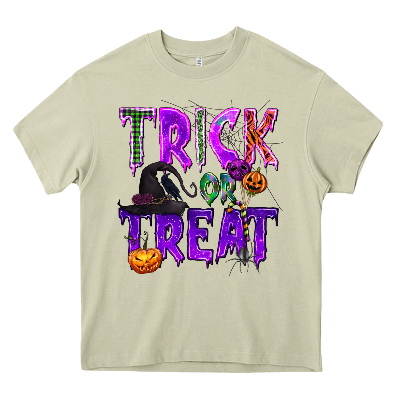 Trick Or Treat Heavy Core Tee by texasbilliewilder | Teevron