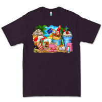 Plum travel coffee cups Premium Tee - Zillion Design Studio