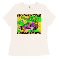 Bone mardi gras gnome truck Ladies Tee - JahusDesignShop