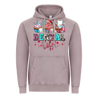 Vintage Zinc dental life with cupcakes Vintage Hoodie - AdoDesignShop
