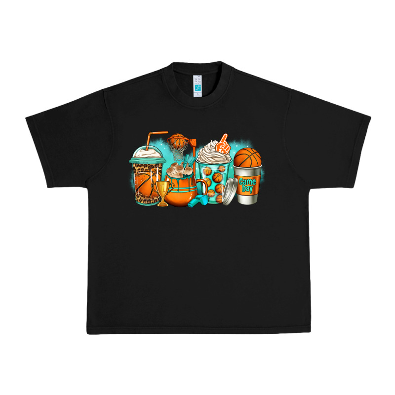 Basketball Coffee Cups Urban Heavy Tee by Jasminsmagicworld | Teevron