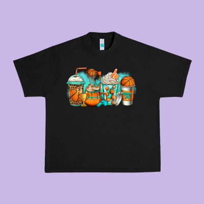 Basketball Coffee Cups Urban Heavy Tee Designed By Jasminsmagicworld
