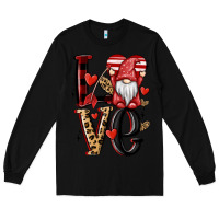 Black love gnome Long Sleeve Tee - MaliasSmallBusiness