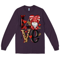 Plum love gnome Long Sleeve Tee - MaliasSmallBusiness