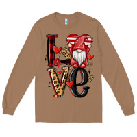 Toasted Coconut love gnome Long Sleeve Tee - MaliasSmallBusiness