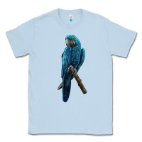 Dusty Blue Hyacinth Macaw Classic Tee - LillyAllenDesigns