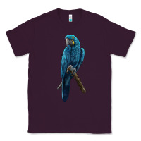 Plum Hyacinth Macaw Classic Tee - LillyAllenDesigns