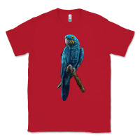 Red Hyacinth Macaw Classic Tee - LillyAllenDesigns