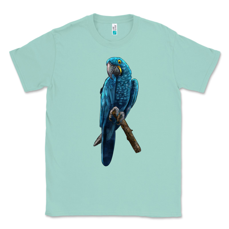 Hyacinth Macaw Classic Tee by LillyAllenDesigns | Teevron