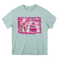 Arona in october we wear pink pig Heavy Core Tee - RanaPortraitStore