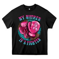 Black my mother is a fighter Heavy Core Tee - BarkalooDesign