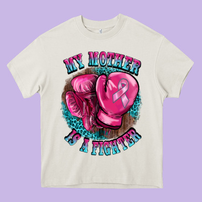My Mother Is A Fighter Heavy Core Tee Designed By Barkaloodesign