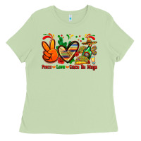 Matcha peace love cinco de mayo Ladies Tee - Zillion Design Studio