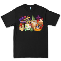 Black mexican dia de los muertos coffee cups Premium Tee - CTS Tumbler Store