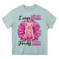 Arona i wear pink for my mom pig Heavy Core Tee - RanaPortraitStore