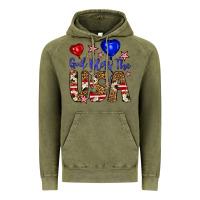 Vintage Olive god bless the usa Vintage Hoodie - Artiststas