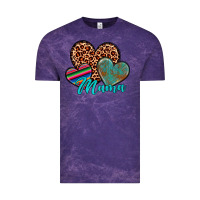 Cloud Purple hearts mama Vintage Tee - Artiststas