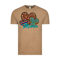 Vintage Coffee hearts mama Vintage Tee - Artiststas