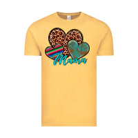 Vintage Mustard hearts mama Vintage Tee - Artiststas