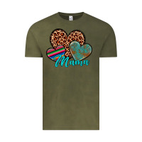 Vintage Olive hearts mama Vintage Tee - Artiststas