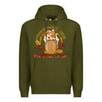 Army Green Mommy Needs Some Pumpkin Spice Premium Hoodie - texasbilliewilder