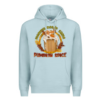 Blue Mist Mommy Needs Some Pumpkin Spice Premium Hoodie - texasbilliewilder