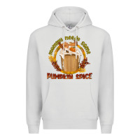 Dove Grey Mommy Needs Some Pumpkin Spice Premium Hoodie - texasbilliewilder