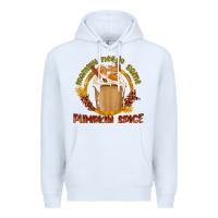 White Mommy Needs Some Pumpkin Spice Premium Hoodie - texasbilliewilder