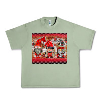 Oil Green ladybug gnomies Urban Heavy Tee - BarkalooDesign