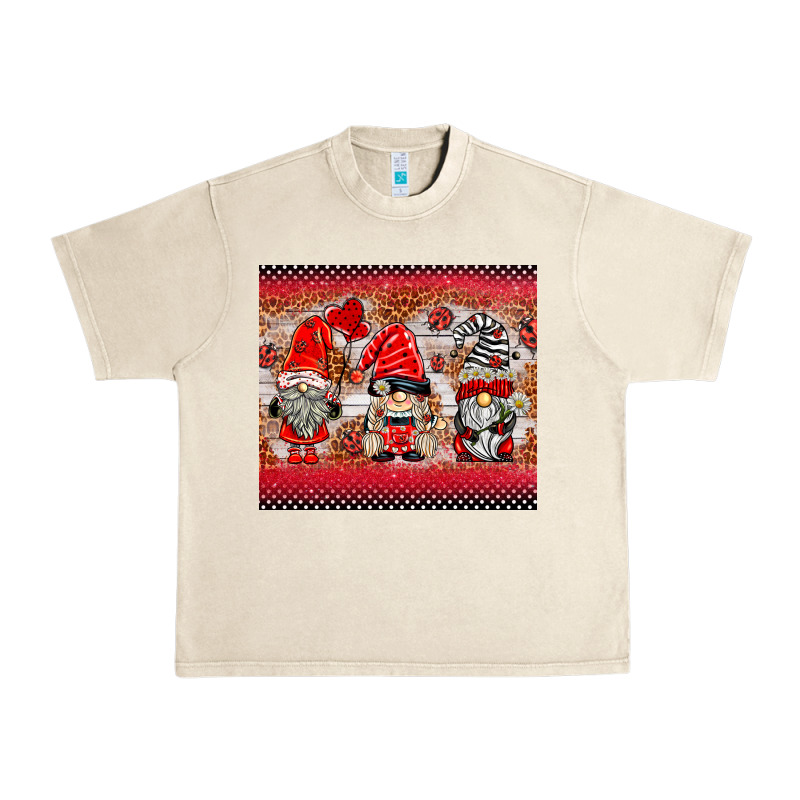 Ladybug Gnomies Urban Heavy Tee by BarkalooDesign | Teevron