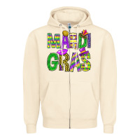 Sandshell Western Mardi Gras Zipper Hoodie - BundleAndBundleShop