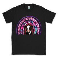 Black rainbow cow Classic Tee - AdoDesignShop