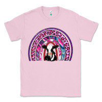 Bubblegum Pink rainbow cow Classic Tee - AdoDesignShop
