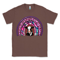 Chestnut rainbow cow Classic Tee - AdoDesignShop