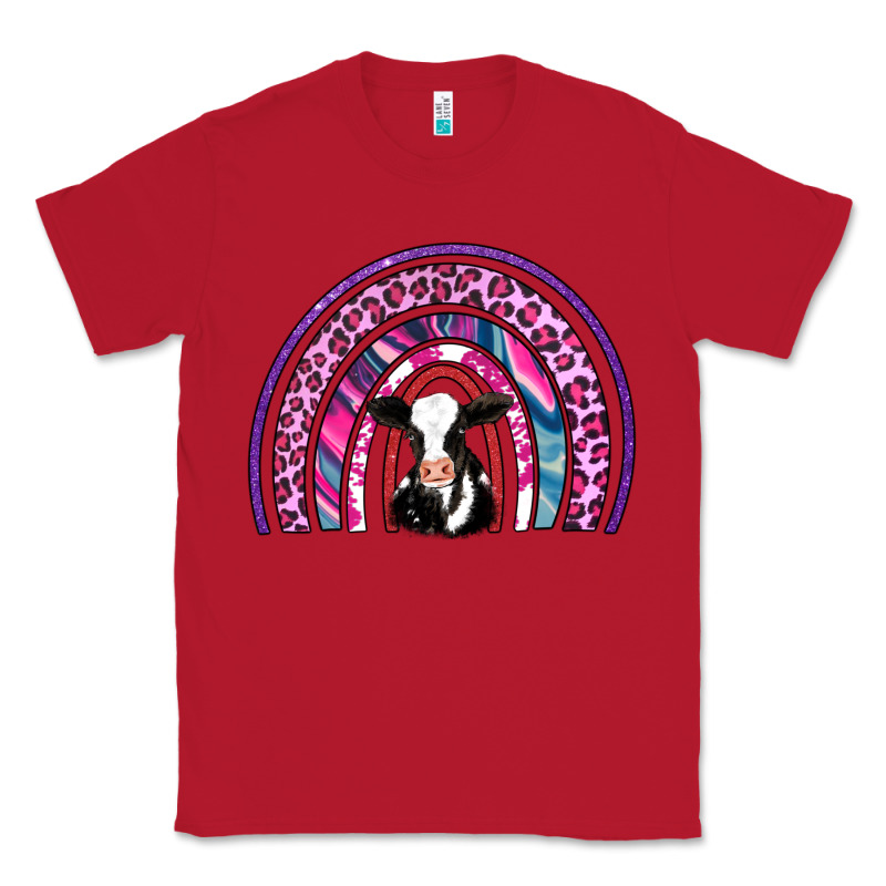 Rainbow Cow Classic Tee by AdoDesignShop | Teevron
