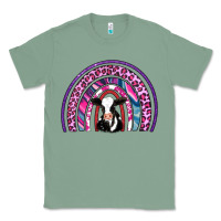 Sage rainbow cow Classic Tee - AdoDesignShop