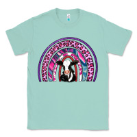 Seafoam rainbow cow Classic Tee - AdoDesignShop