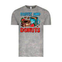 Cloud Rock coffee and donuts Vintage Tee - AdoDesignShop