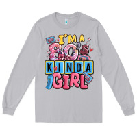 Moon Dust i'm a 80's kinda girl Long Sleeve Tee - MaliasSmallBusiness