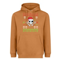 Meerkat alien ugly christmas Heavyweight Hoodie - Bettercallsaul
