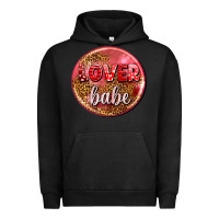 Pigment Black lover babe olivia Urban Hoodie - OliviaCreatesArt