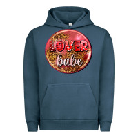 Pigment Midnight Navy lover babe olivia Urban Hoodie - OliviaCreatesArt