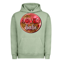 Pigment Oil Green lover babe olivia Urban Hoodie - OliviaCreatesArt