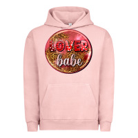 Pigment Salmon lover babe olivia Urban Hoodie - OliviaCreatesArt
