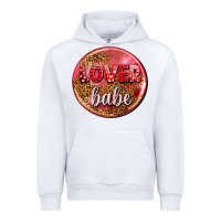 White lover babe olivia Urban Hoodie - OliviaCreatesArt